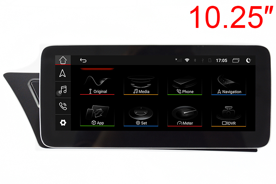Audi A5/S5/RS5 (B8) LHD RHD 2007-2016 radio stereo upgrade with 10 inch screen DAB 