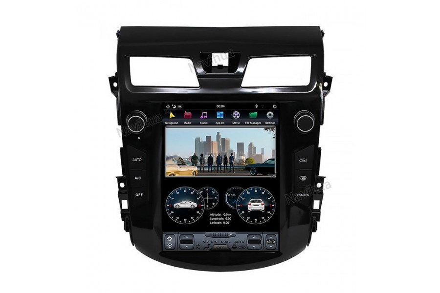 Nissan Teana 2012-2016 Tesla style 10.4 inch Android Car DVD Player 