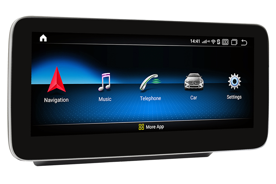 Mercedes-Benz C-class w205 glc-class x253 v-class w4470 x w470 radio upgrade carplay DAB 