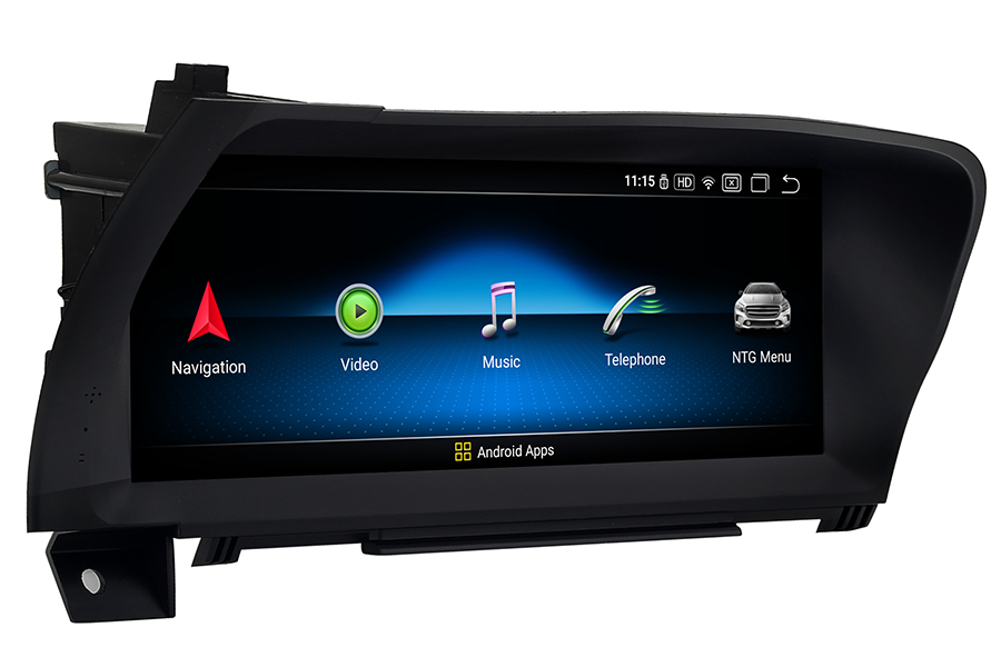 Mercedes-Benz CL-class (C216) S-class(W221) LHD radio upgrade with 10.25" screen 
