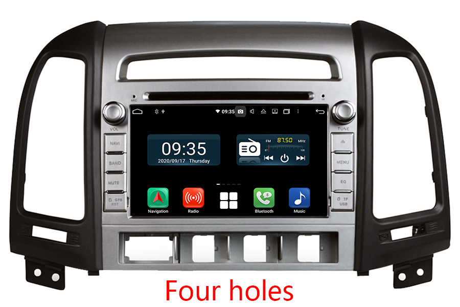Hyundai Santa Fe 2006-2012 Android Head Unit Navigation Car Stereo(free reversing camera)
