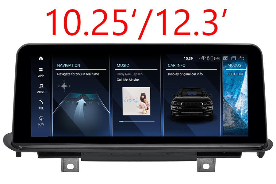 BMW X5 F15 2013 2014 2015 2016 2017 2018 aftermarket radio upgrade android head unit gps navigation Carstereo Carplay dab 