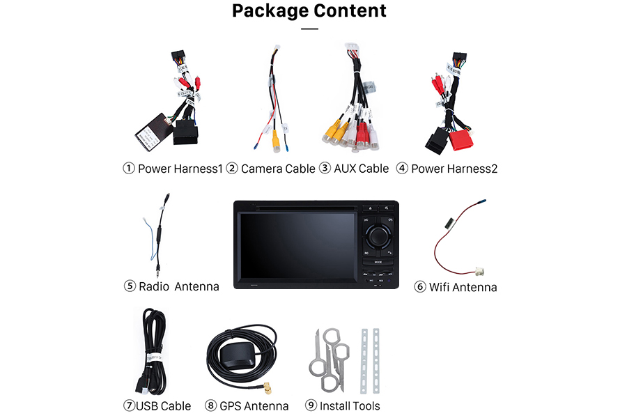 Lamborghini Gallardo 2003-2013 Aftermarket radio upgrade dab apple carplay 
