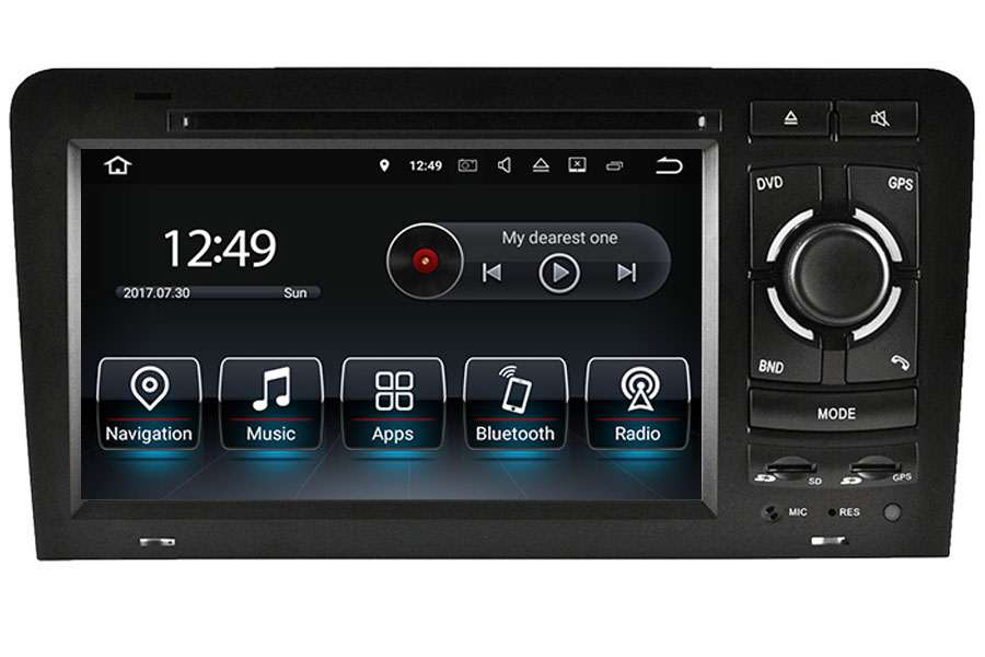 Audi A3/S3/RS3 (8P) 2003 to 2013 radio upgrade aftermarket Head Unit carstereo carplay DAB 