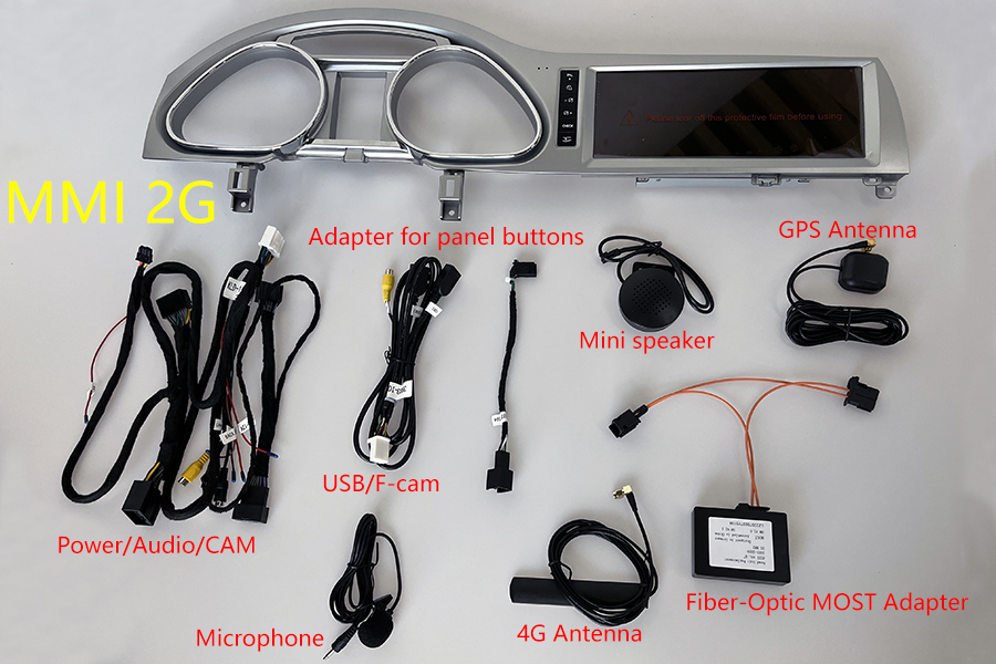 Audi Q7(4L) LHD 2005-2015 Aftermarket retrofit Radio Upgrade carplay android 