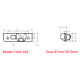 Reverse Camera with LED light for Skoda Octavia 2011-2013