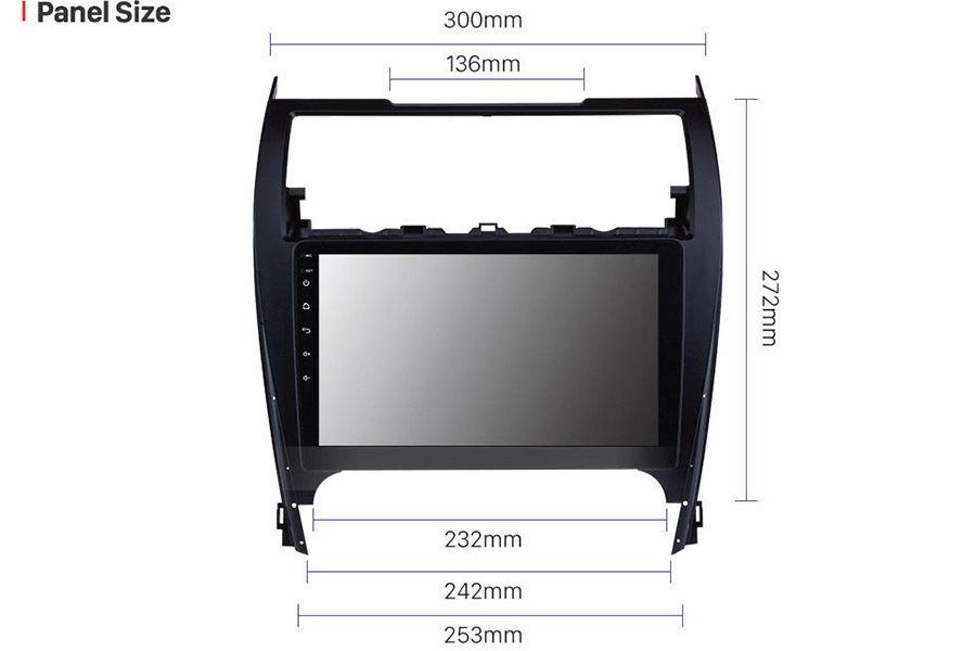 Toyota Camry 2012-2014 Aftermarket Radio Upgrade 